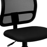 Alber Mid-Back Black Mesh Swivel Task Office Chair