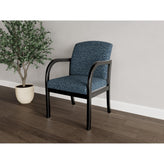 Weston Waiting Reception Guest Chair Wood Frame