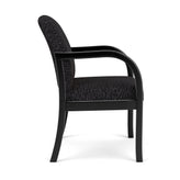 Weston Waiting Reception Guest Chair Wood Frame