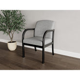 Weston Waiting Reception Guest Chair Wood Frame