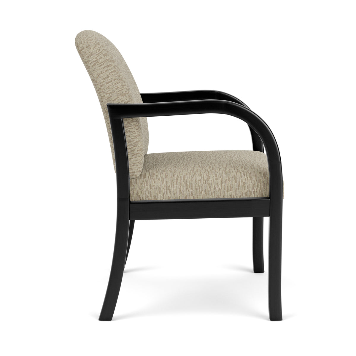 Weston Waiting Reception Guest Chair Wood Frame
