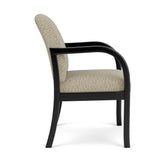 Weston Waiting Reception Guest Chair Wood Frame