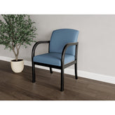 Weston Waiting Reception Guest Chair Wood Frame
