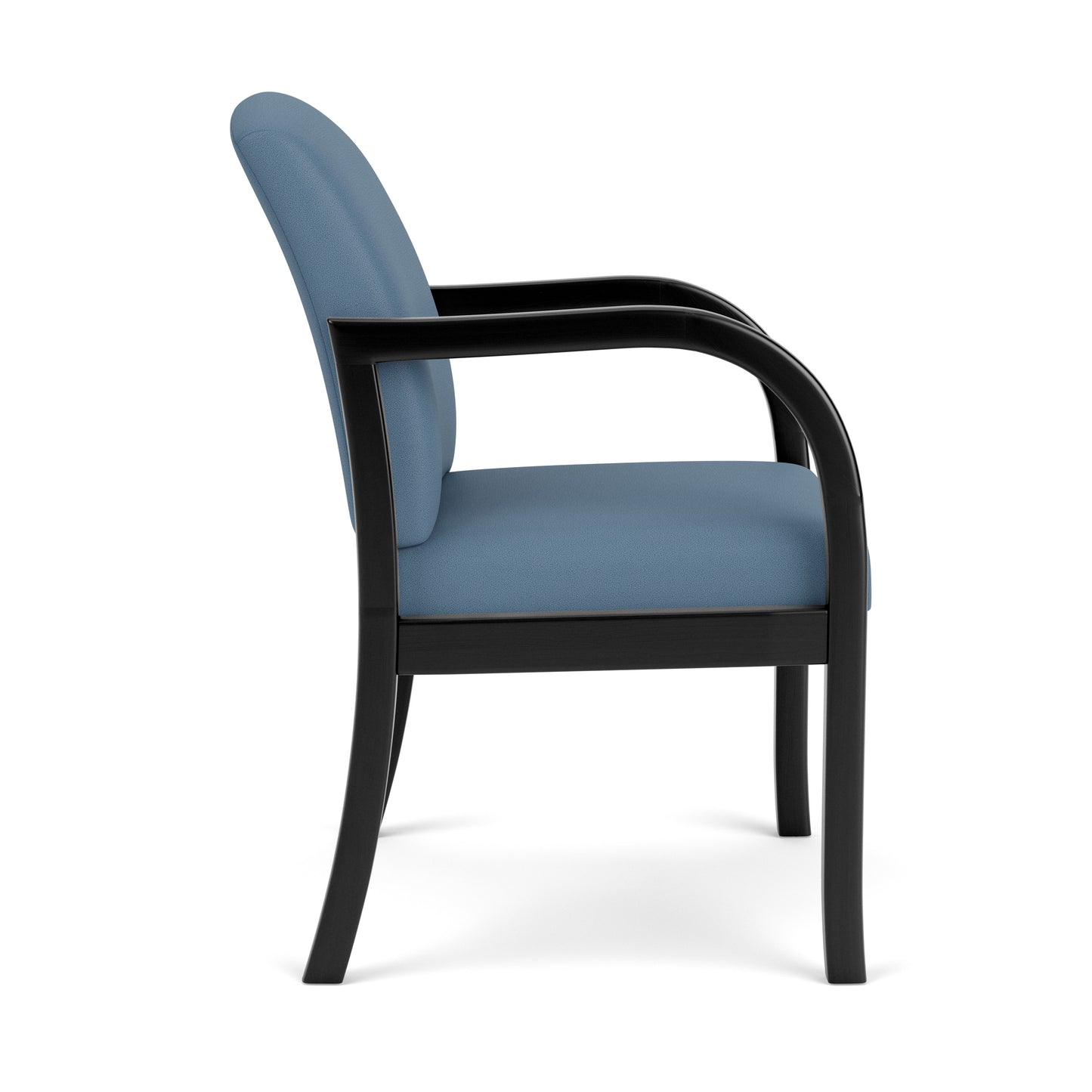 Weston Waiting Reception Guest Chair Wood Frame