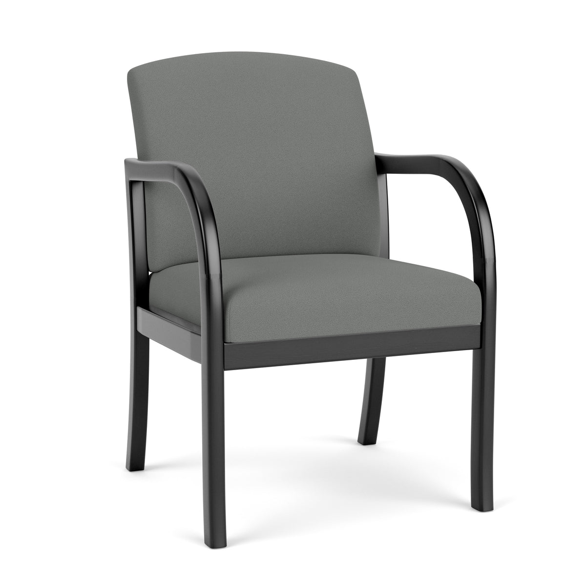 Weston Waiting Reception Guest Chair Wood Frame