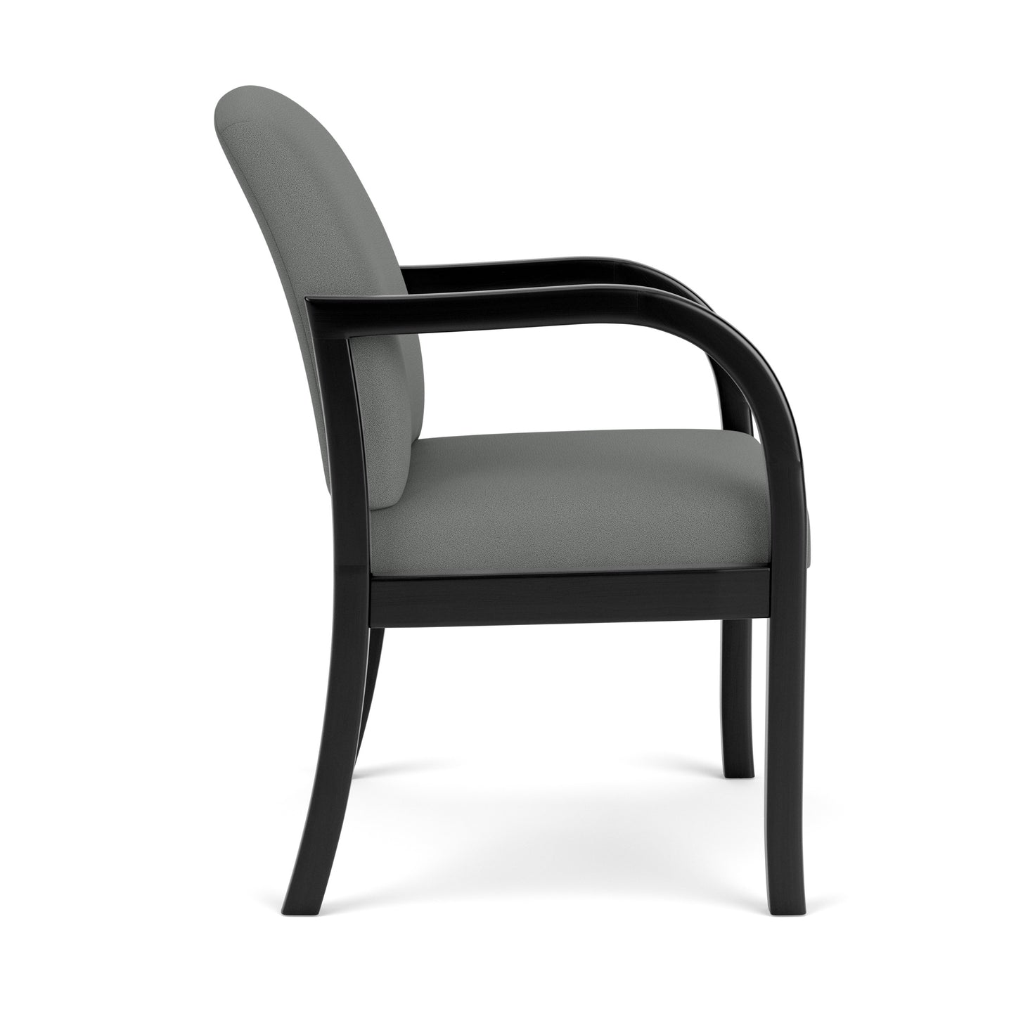 Weston Waiting Reception Guest Chair Wood Frame