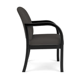 Weston Waiting Reception Guest Chair Wood Frame