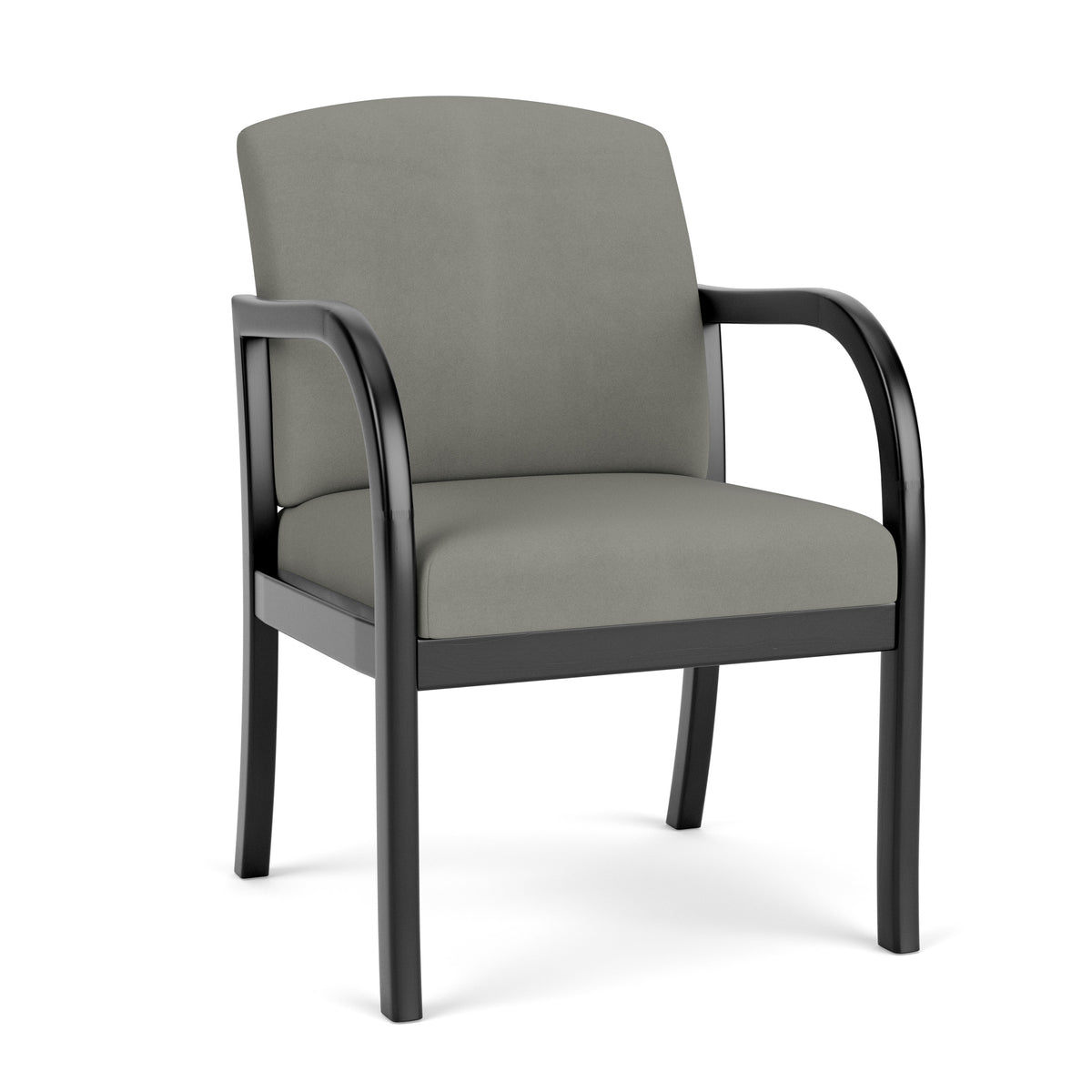 Weston Waiting Reception Guest Chair Wood Frame