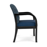 Weston Waiting Reception Guest Chair Wood Frame