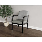 Weston Waiting Reception Guest Chair Wood Frame