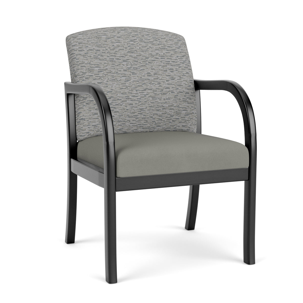 Weston Waiting Reception Guest Chair Wood Frame