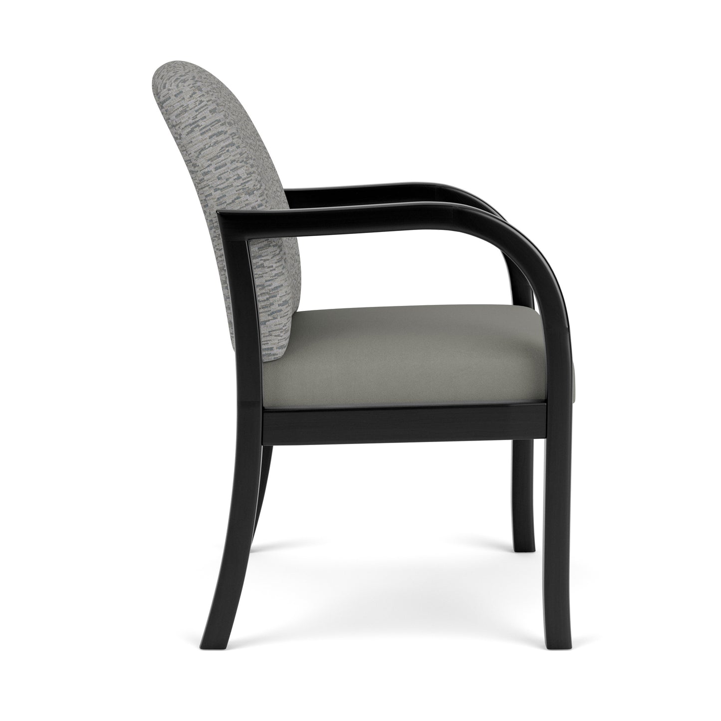 Weston Waiting Reception Guest Chair Wood Frame