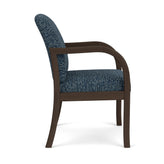 Weston Waiting Reception Guest Chair Wood Frame