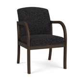 Weston Waiting Reception Guest Chair Wood Frame