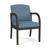 Weston Waiting Reception Guest Chair Wood Frame