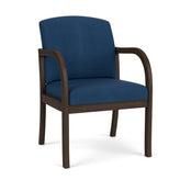 Weston Waiting Reception Guest Chair Wood Frame