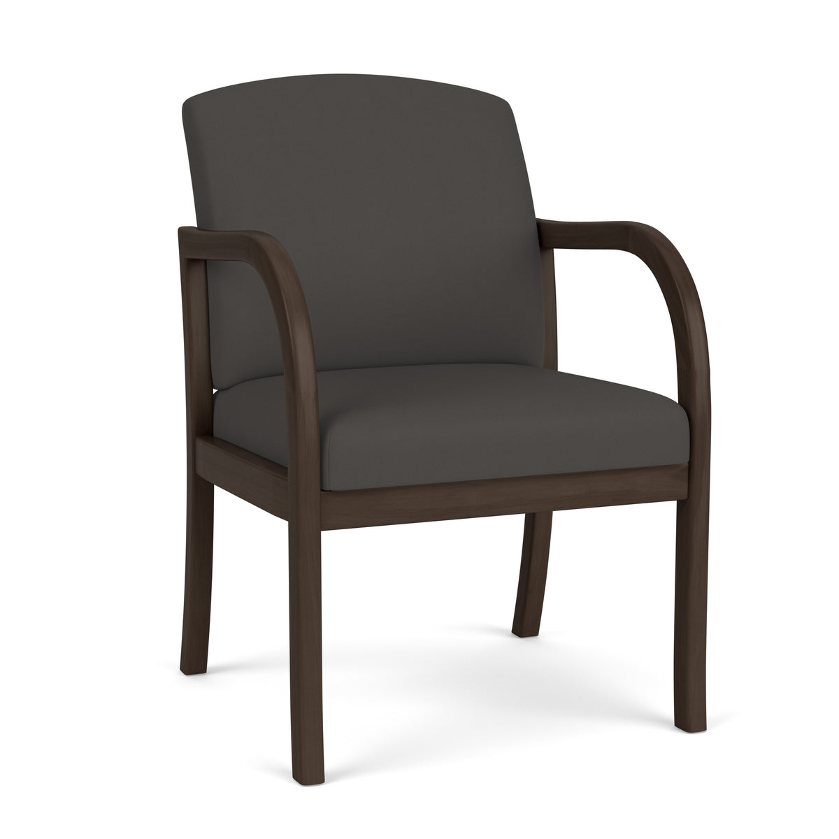 Weston Waiting Reception Guest Chair Wood Frame