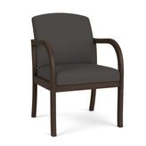 Weston Waiting Reception Guest Chair Wood Frame