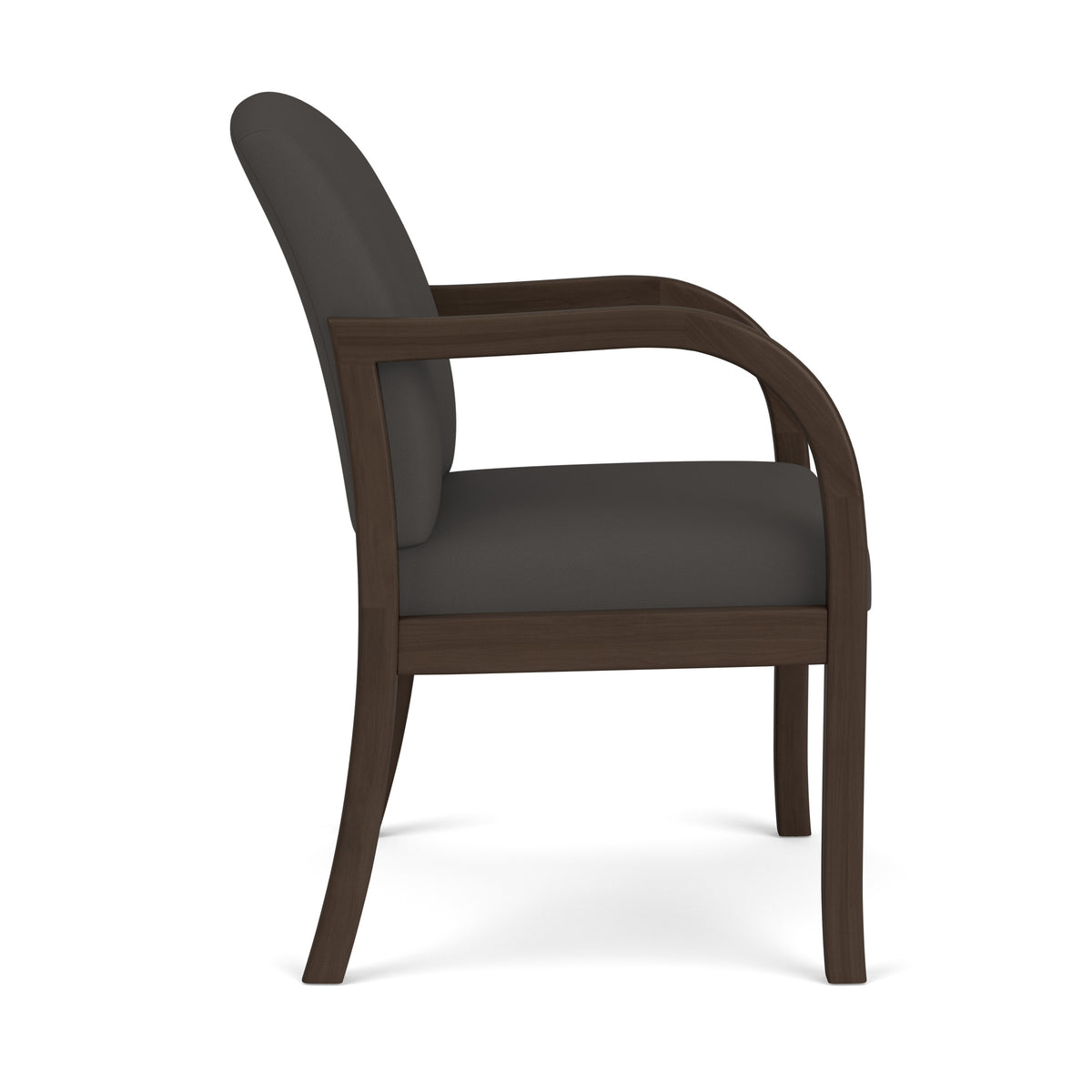 Weston Waiting Reception Guest Chair Wood Frame