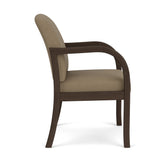 Weston Waiting Reception Guest Chair Wood Frame