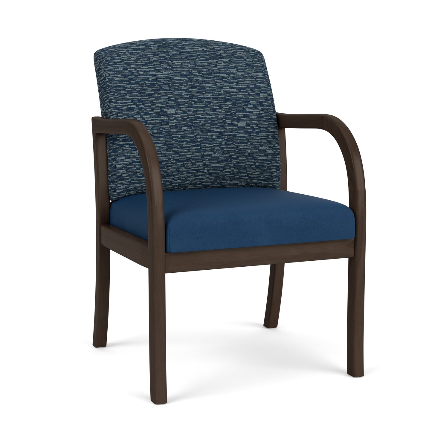 Weston Waiting Reception Guest Chair Wood Frame