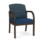 Weston Waiting Reception Guest Chair Wood Frame
