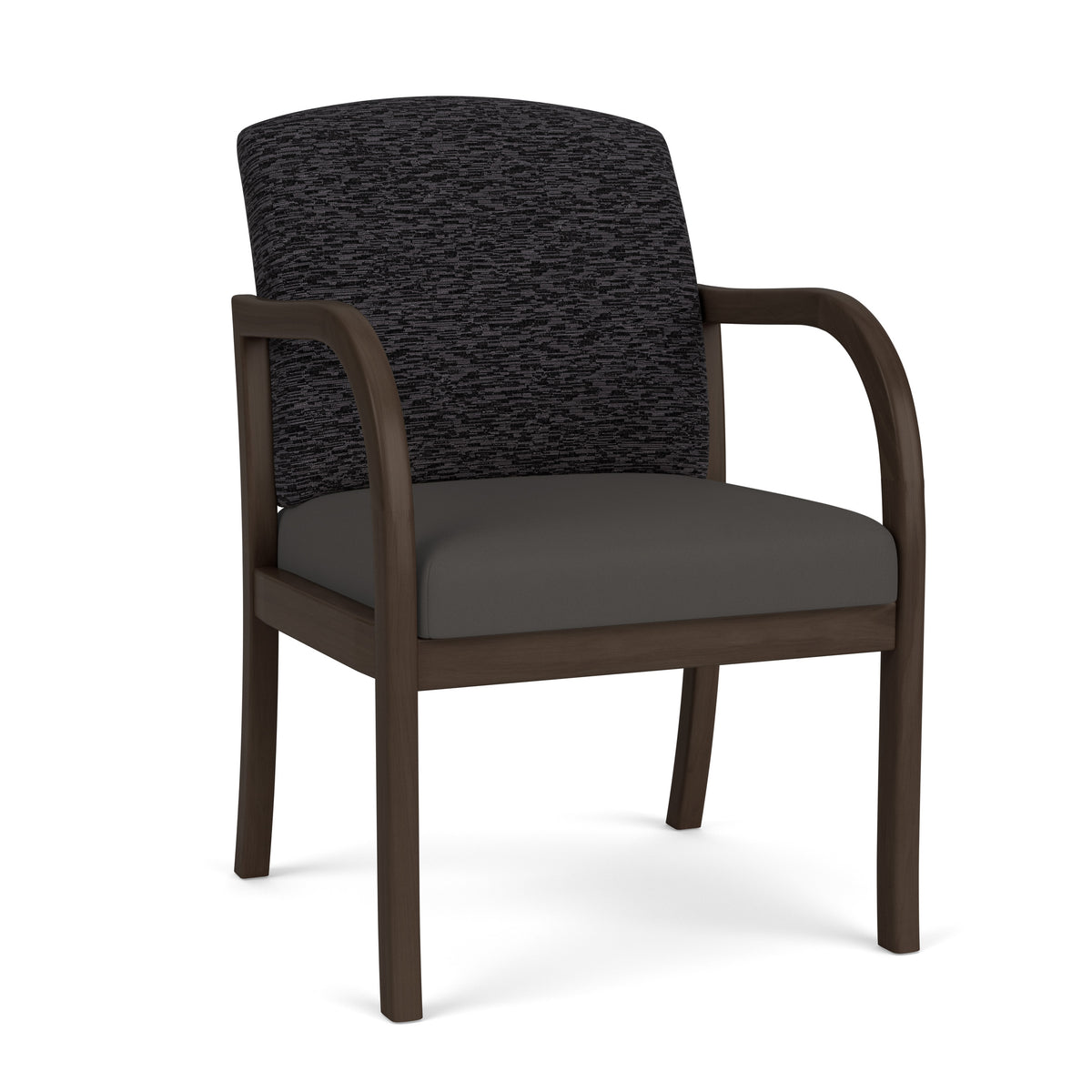 Weston Waiting Reception Guest Chair Wood Frame