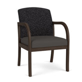 Weston Waiting Reception Guest Chair Wood Frame
