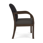 Weston Waiting Reception Guest Chair Wood Frame