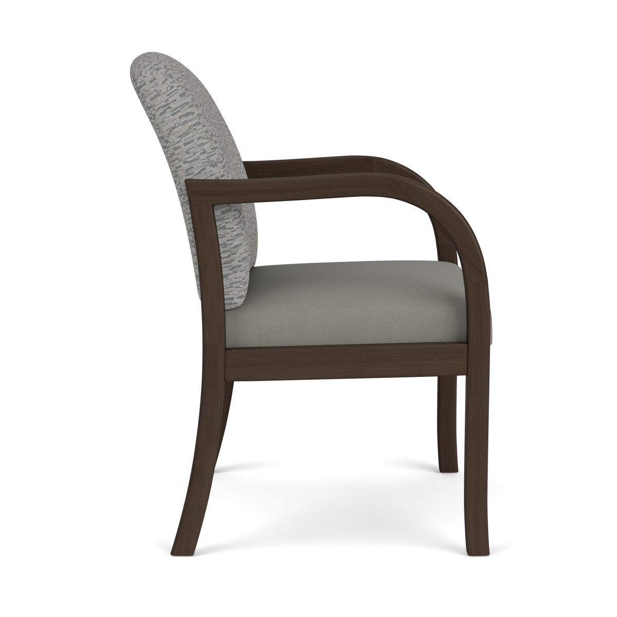 Weston Waiting Reception Guest Chair Wood Frame