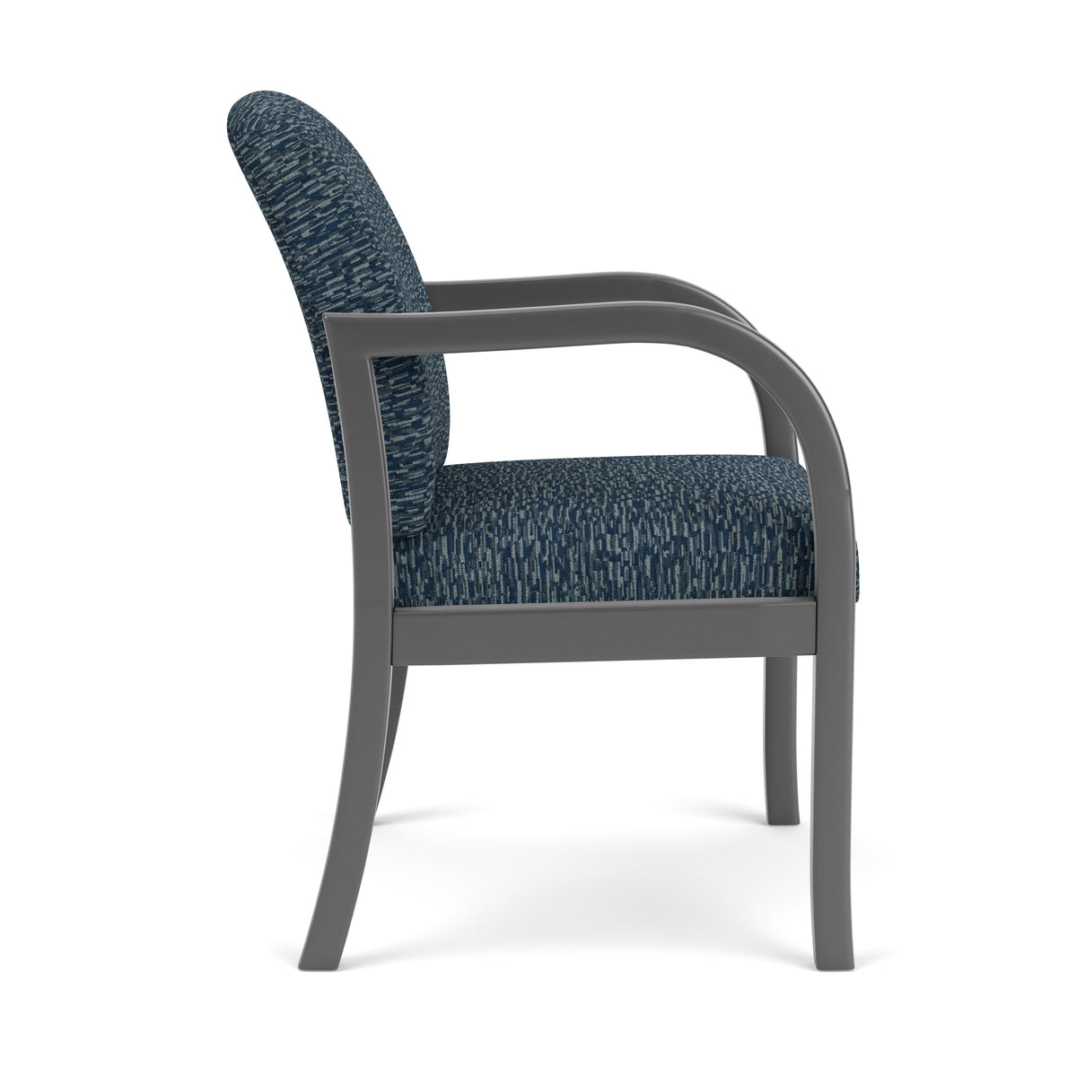 Weston Waiting Reception Guest Chair Wood Frame