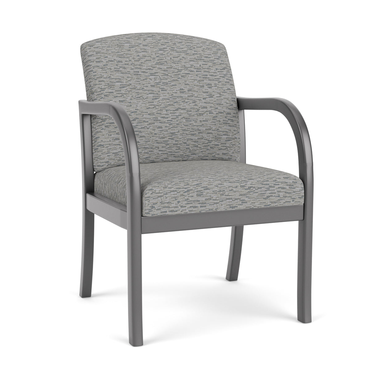Weston Waiting Reception Guest Chair Wood Frame