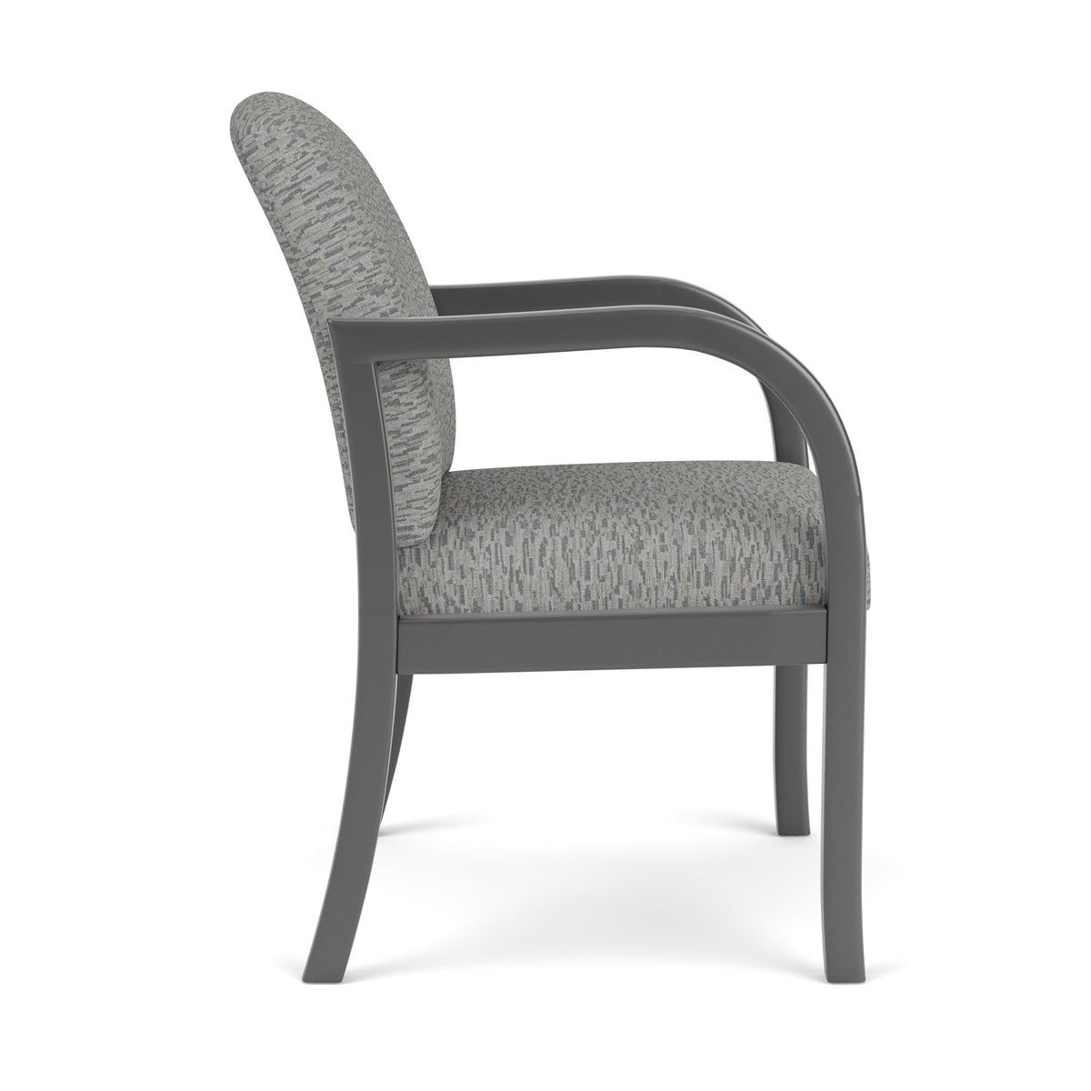 Weston Waiting Reception Guest Chair Wood Frame