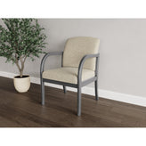 Weston Waiting Reception Guest Chair Wood Frame