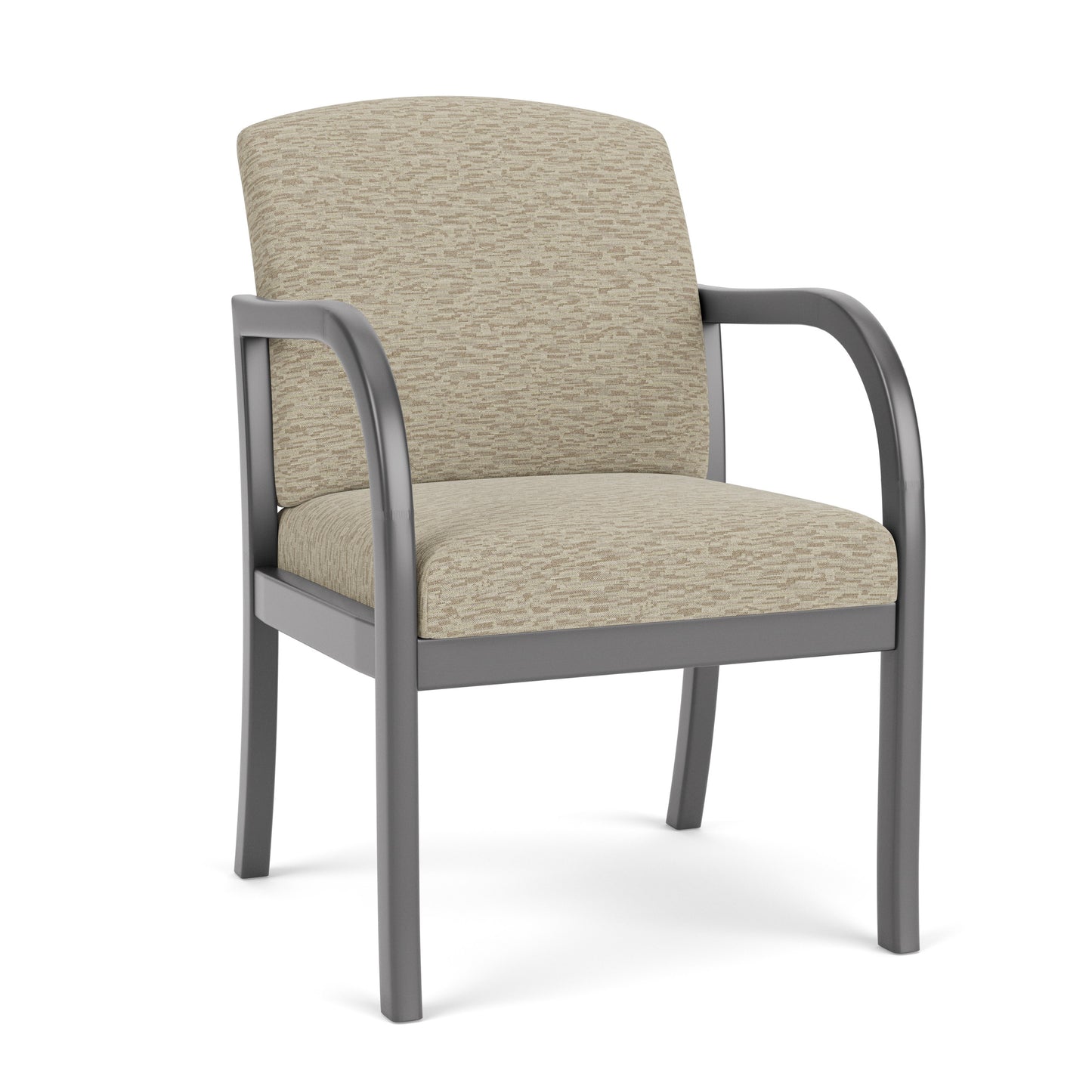 Weston Waiting Reception Guest Chair Wood Frame