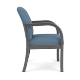 Weston Waiting Reception Guest Chair Wood Frame