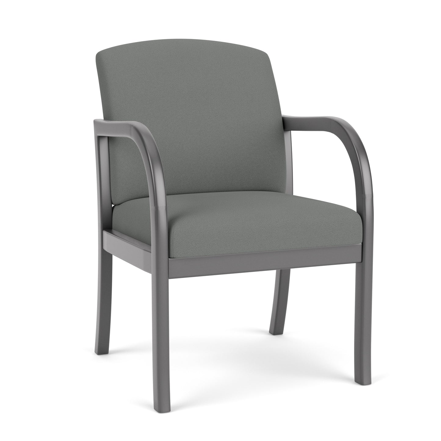 Weston Waiting Reception Guest Chair Wood Frame