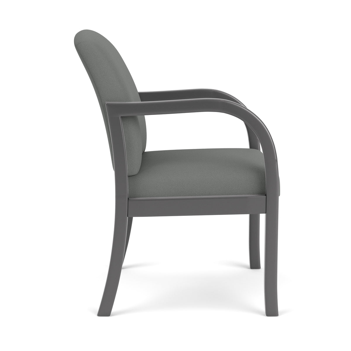 Weston Waiting Reception Guest Chair Wood Frame