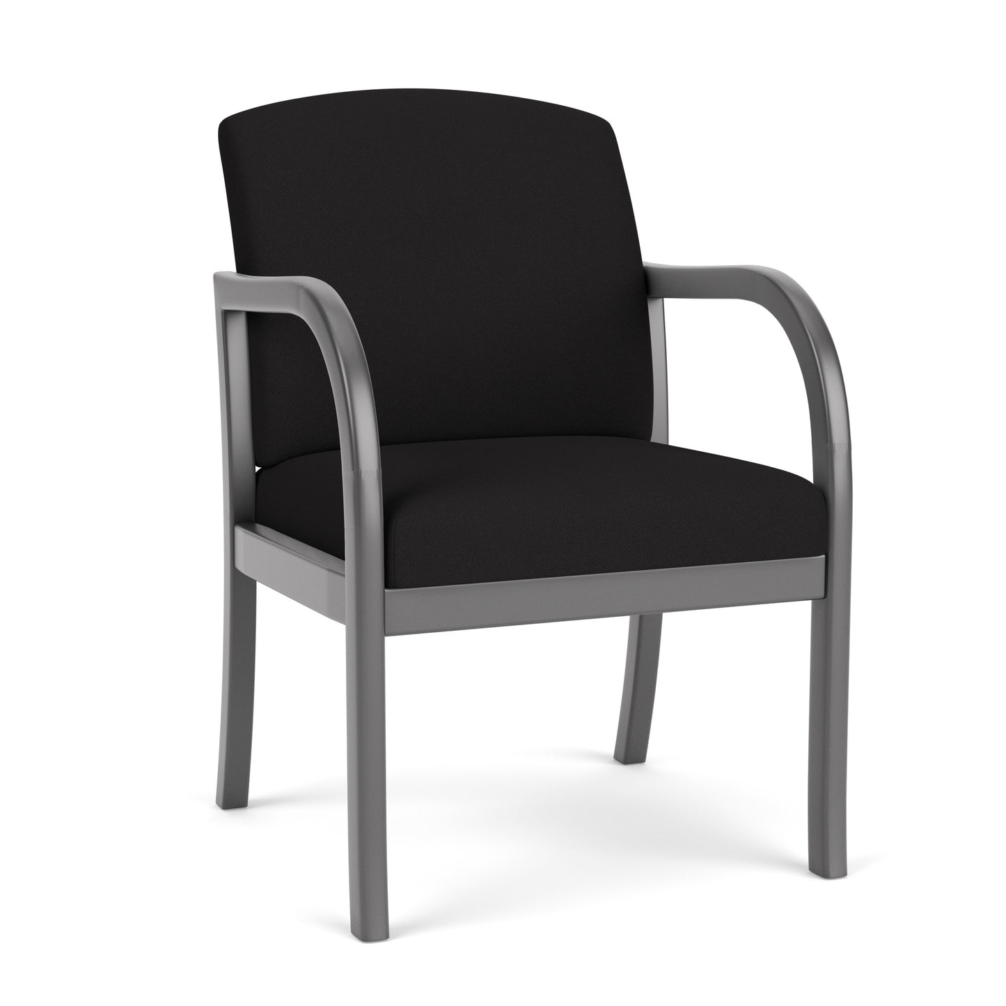 Weston Waiting Reception Guest Chair Wood Frame