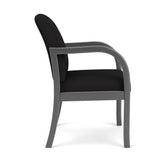 Weston Waiting Reception Guest Chair Wood Frame