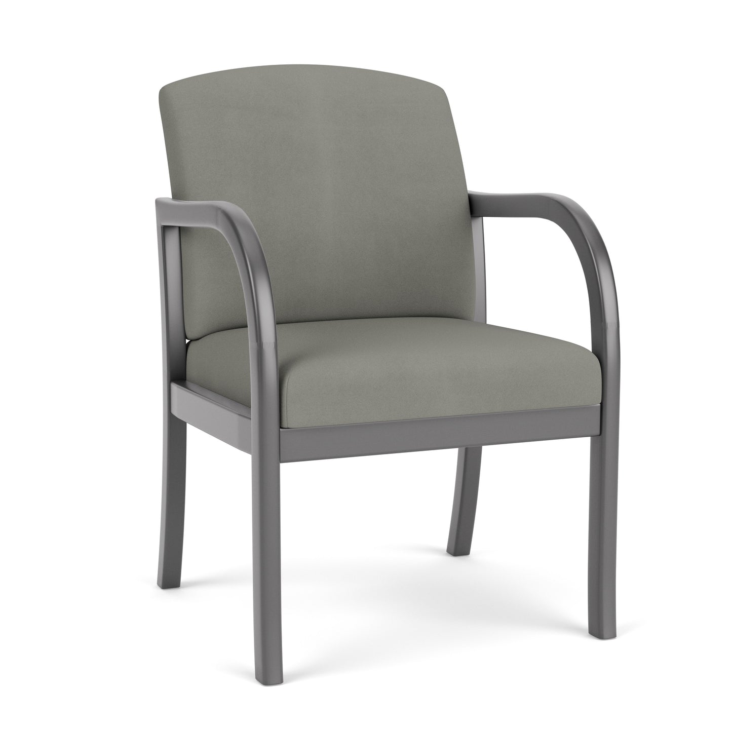 Weston Waiting Reception Guest Chair Wood Frame