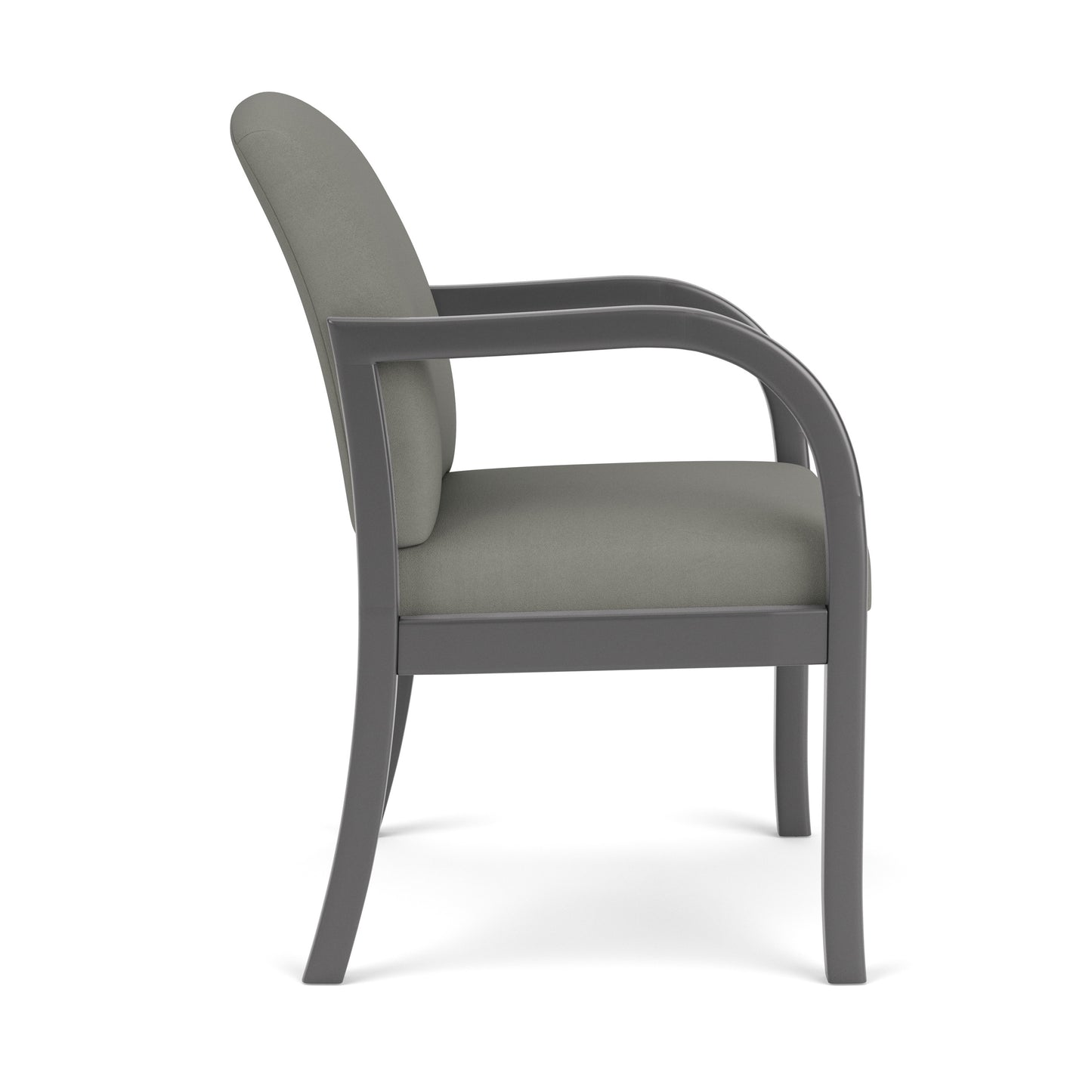 Weston Waiting Reception Guest Chair Wood Frame