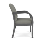 Weston Waiting Reception Guest Chair Wood Frame