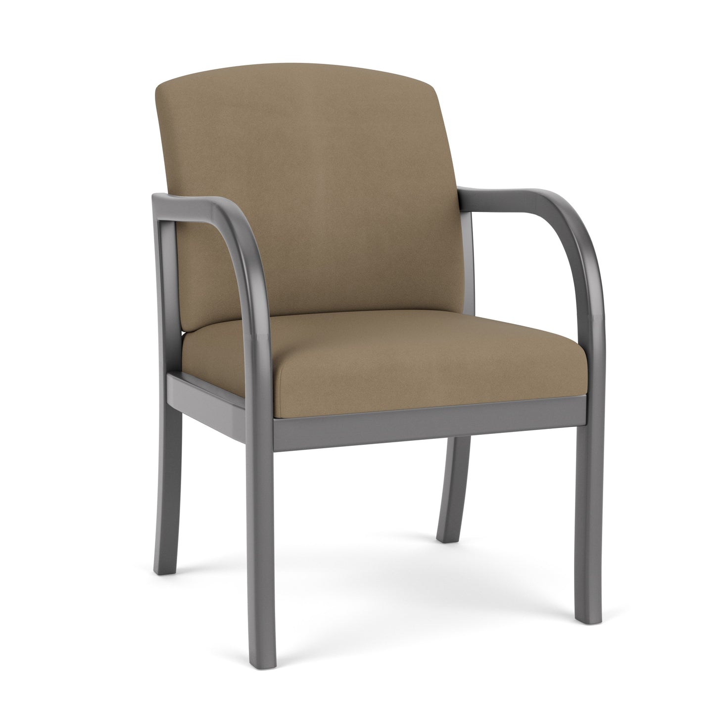 Weston Waiting Reception Guest Chair Wood Frame
