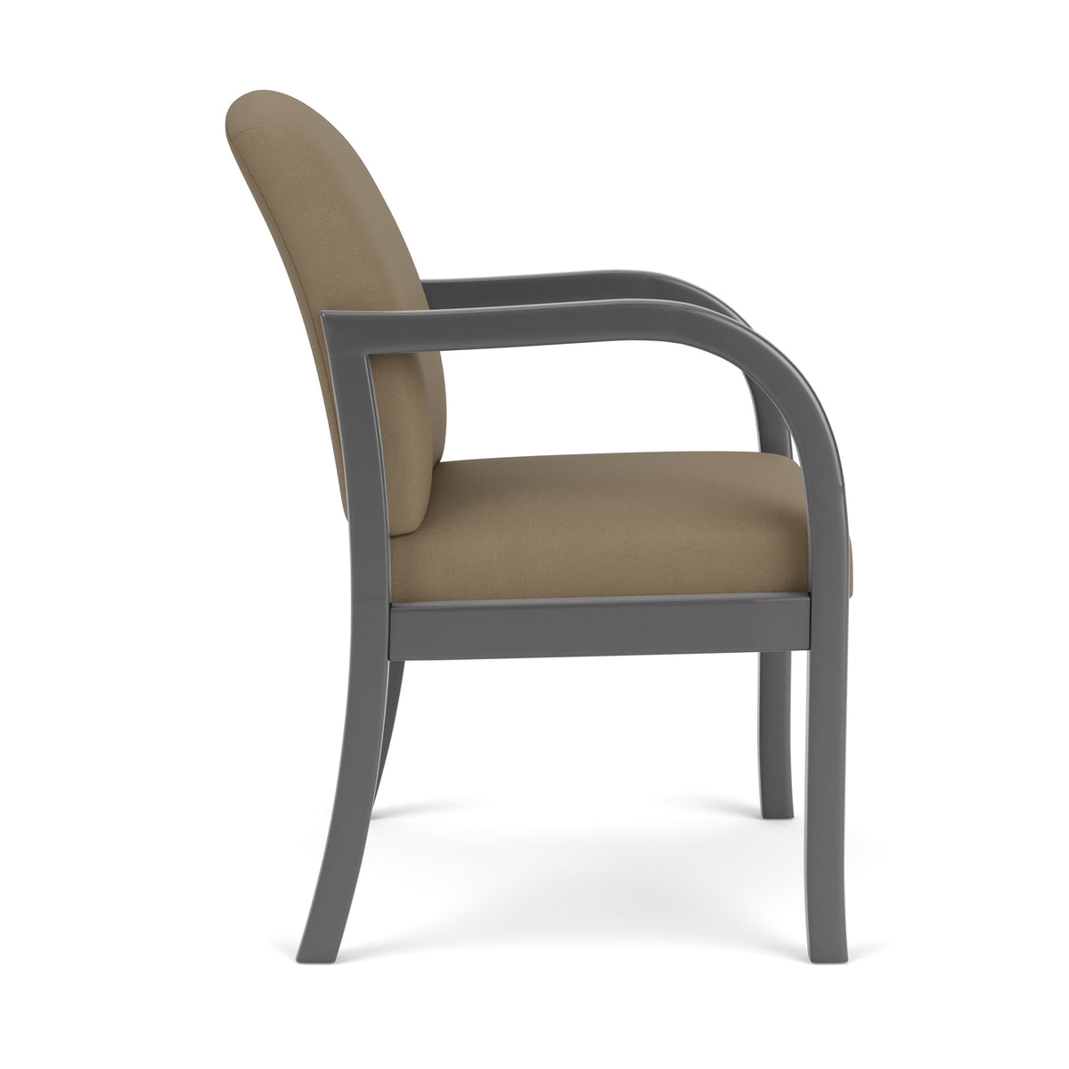 Weston Waiting Reception Guest Chair Wood Frame