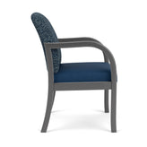 Weston Waiting Reception Guest Chair Wood Frame