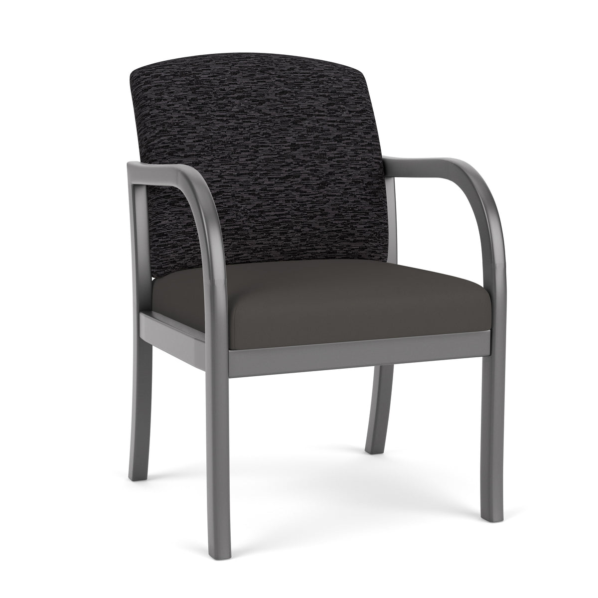 Weston Waiting Reception Guest Chair Wood Frame