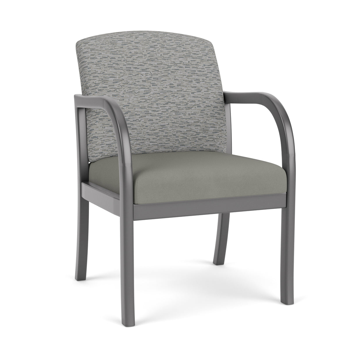 Weston Waiting Reception Guest Chair Wood Frame