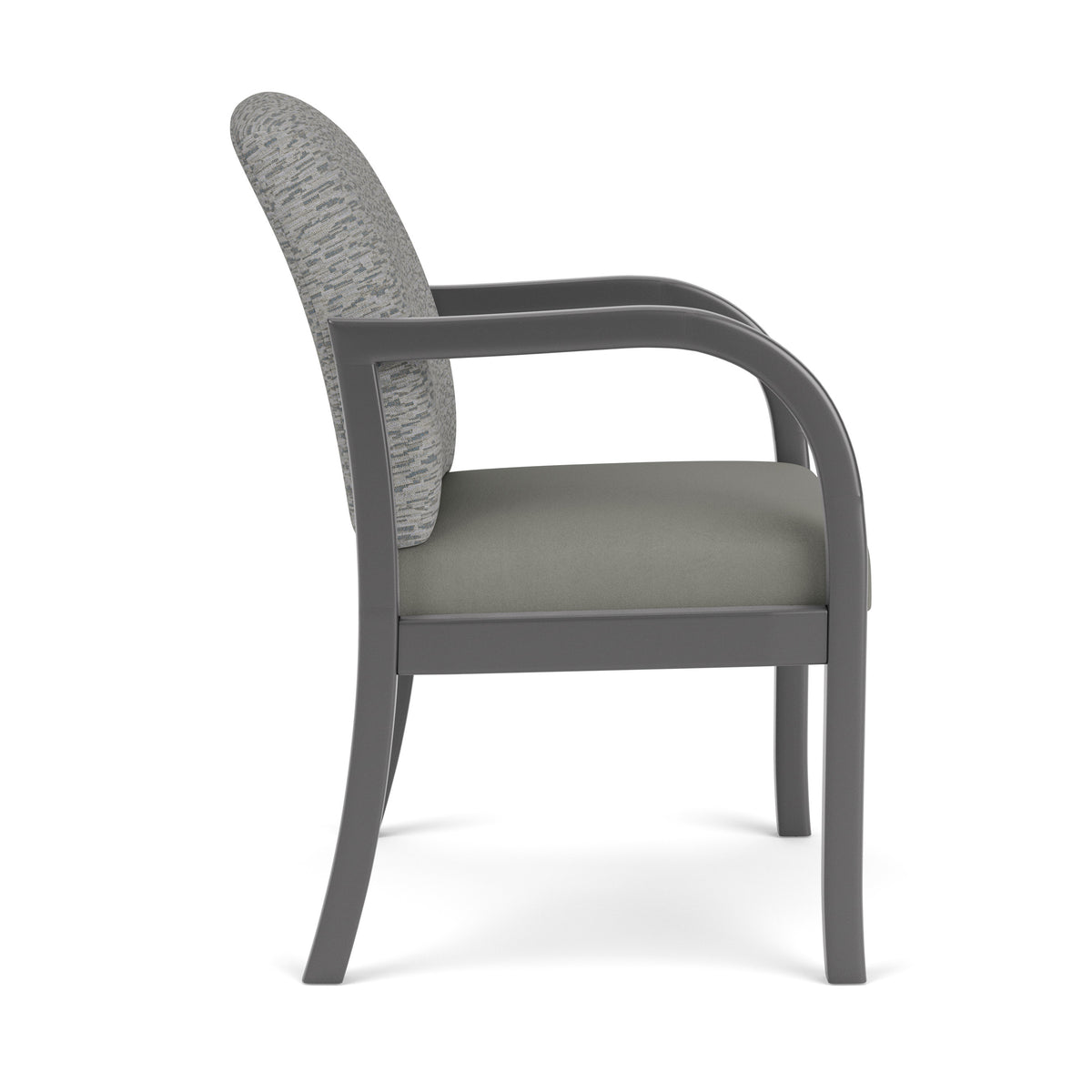 Weston Waiting Reception Guest Chair Wood Frame