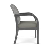 Weston Waiting Reception Guest Chair Wood Frame